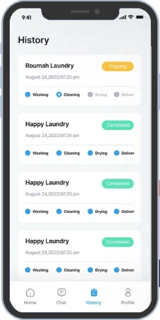 App for Laundry Service Provider