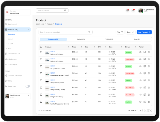 Inventory Panel