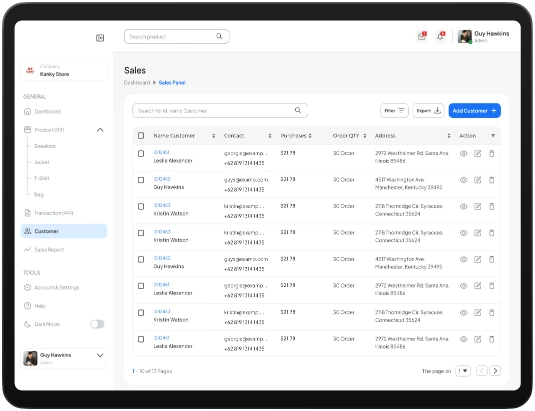 Admin Panel