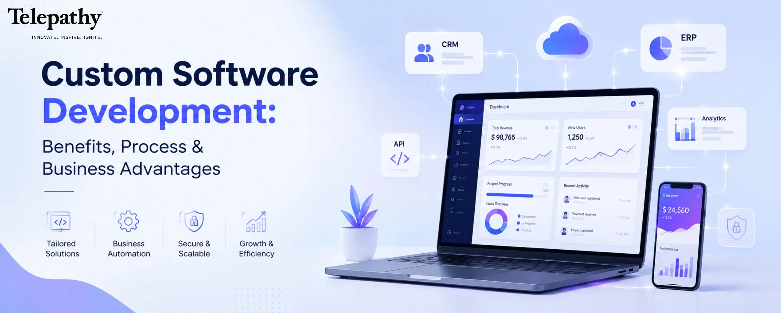 Custom Software Development: Benefits, Process & Business Advantages